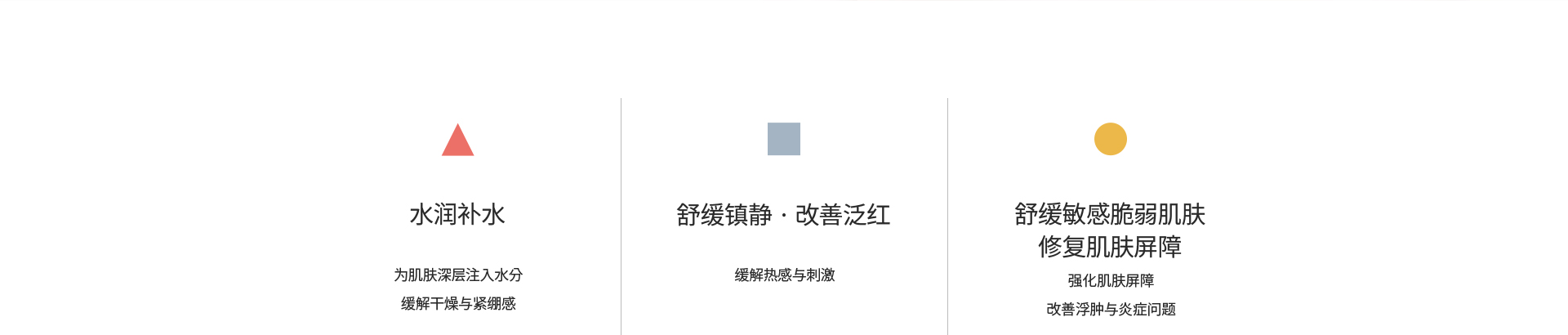 疤痕护理、改善毛孔粗大及细致肤质。